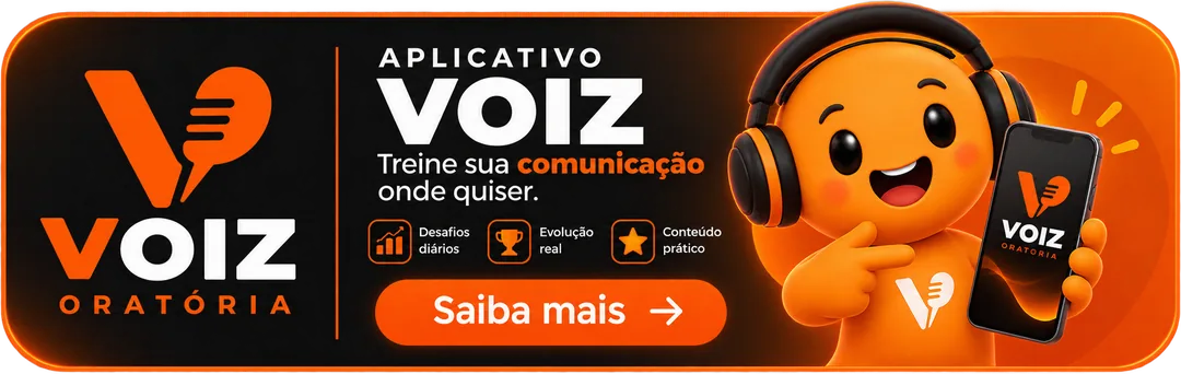 Aplicativo Voiz — treine sua comunicação onde quiser