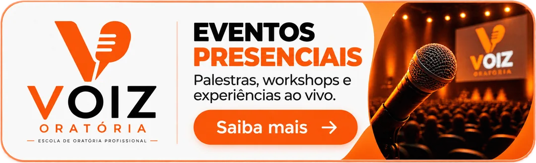 Eventos presenciais — palestras, workshops e experiências ao vivo