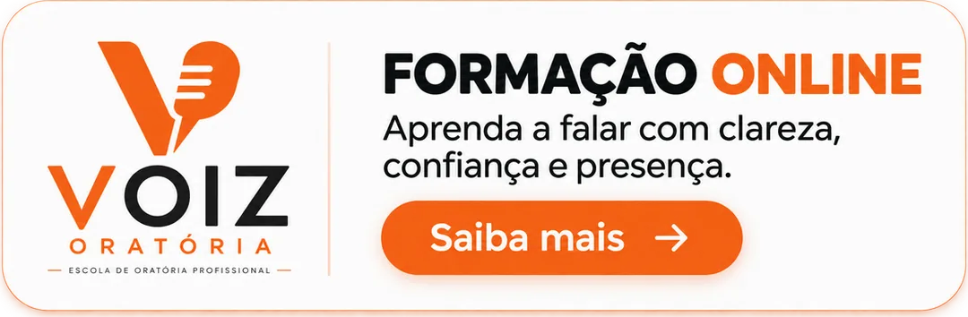 Formação Online Voiz — aprenda a falar com clareza, confiança e presença